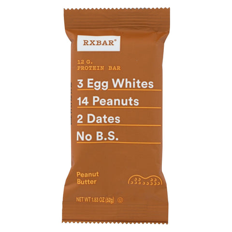 Rxbar - Protein Bar - Peanut Butter - Case Of 12 - 1.83 Oz.