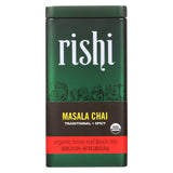 Rishi - Loose Leaf Tea - Organic - Masala Chai - Case Of 6 - 3 Oz