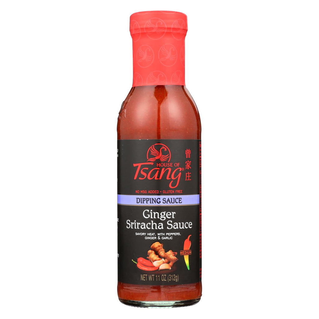 House Of Tsang Sauce - Ginger Sriracha - Case Of 6 - 11 Fl Oz.