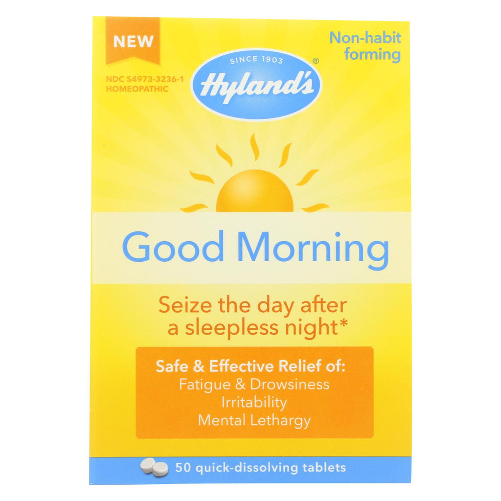 Hylands Homeopathic Good Morning - 50 Tablets