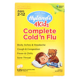 Hylands Homeopathic Cold N Flu - 4 Kids - Complete - 125 Quick-dissolving Tablets