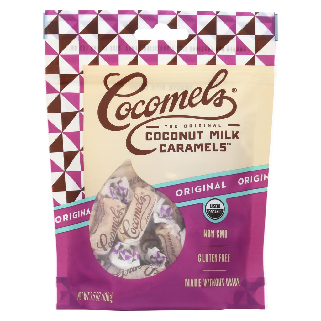 Cocomel - Organic Coconut Milk Caramels - Original - Case Of 6 - 3.5 Oz.