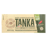 Tanka Bar Turkey And Buffalo Meat Bar - Jalapeno With Cranberries - Case Of 12 - 1 Oz.