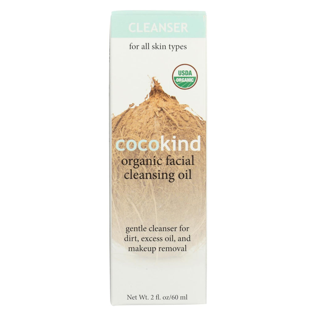 Cocokind Organic Facial Cleansing Oil - 2 Fl Oz.