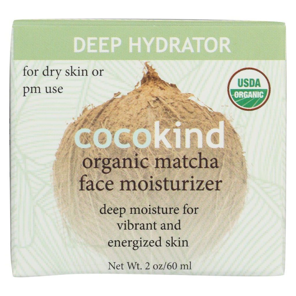 Cocokind Organic Matcha Face Moisturizer - 2 Oz.