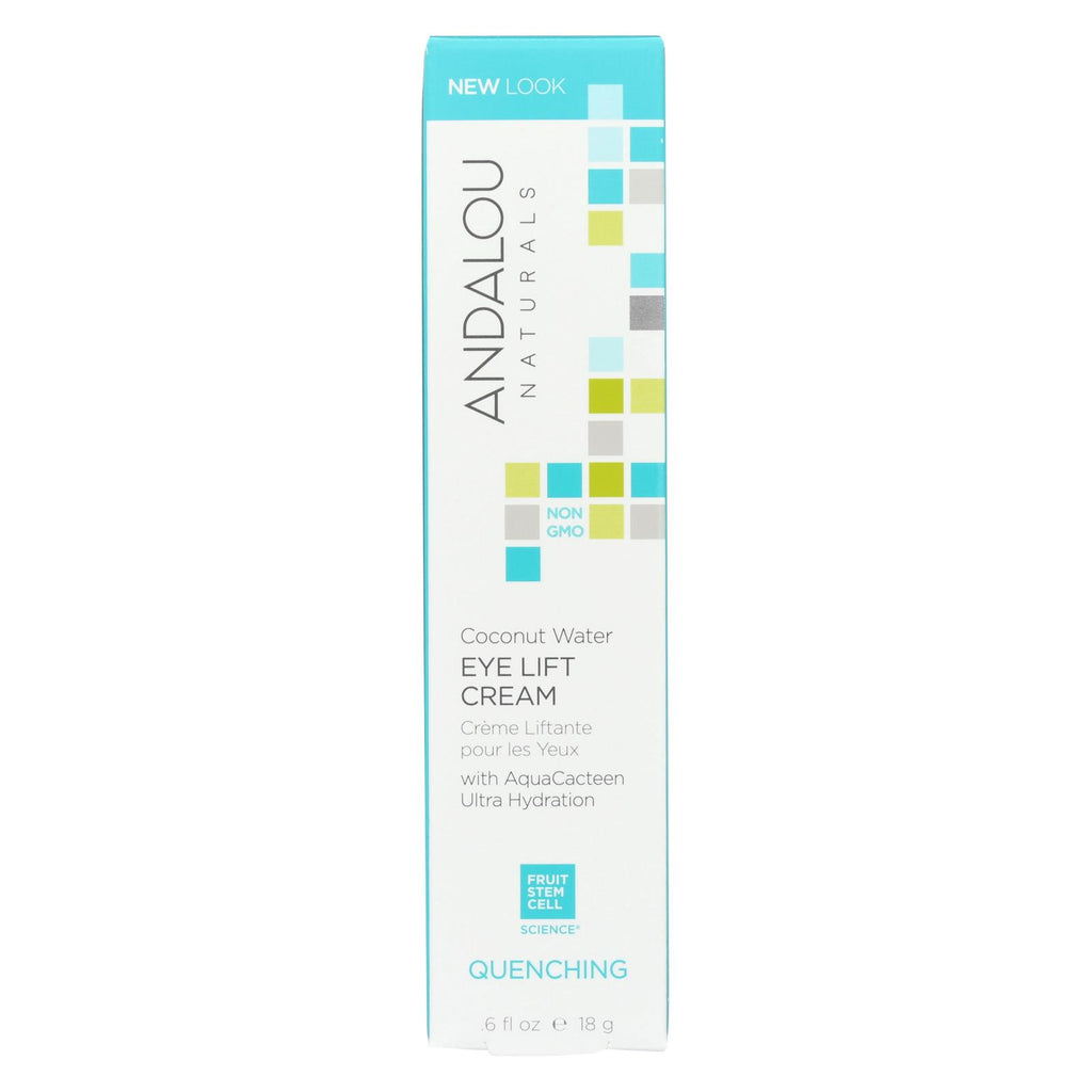 Andalou Naturals Coconut Water - Eye Lift Cream - .6 Oz