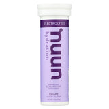 Nuun Hydration Drink Tab - Active - Grape - 10 Tablets - Case Of 8