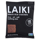 Laiki Rice Cracker - Black - Case Of 12 - 0.74 Oz.