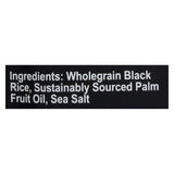 Laiki Rice Crackers - Black - Case Of 8 - 3.5 Oz.