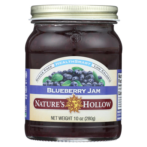 Nature's Hollow Preserves - Blueberry Sugar Free - Case Of 6 - 10 Oz