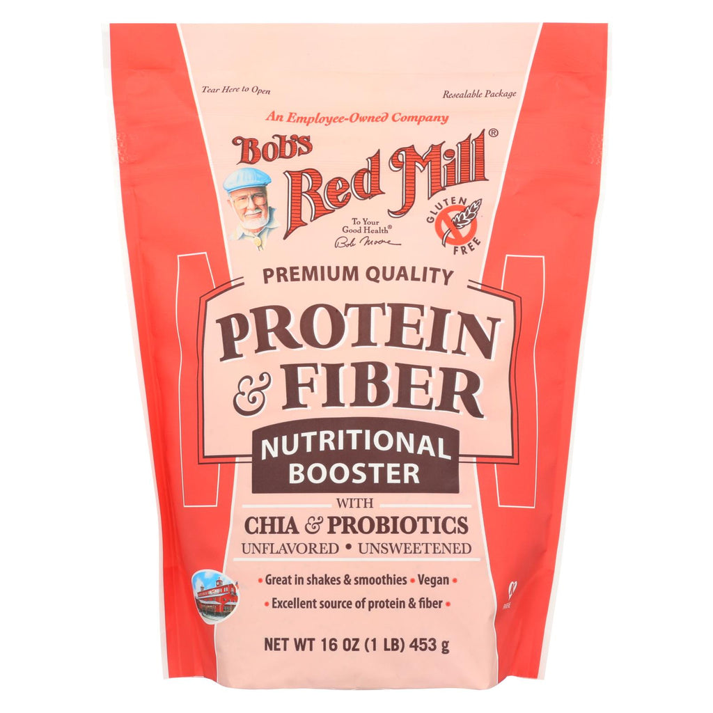 Bob's Red Mill - Protein And Fiber Nutritional Booster - 16 Oz - Case Of 4