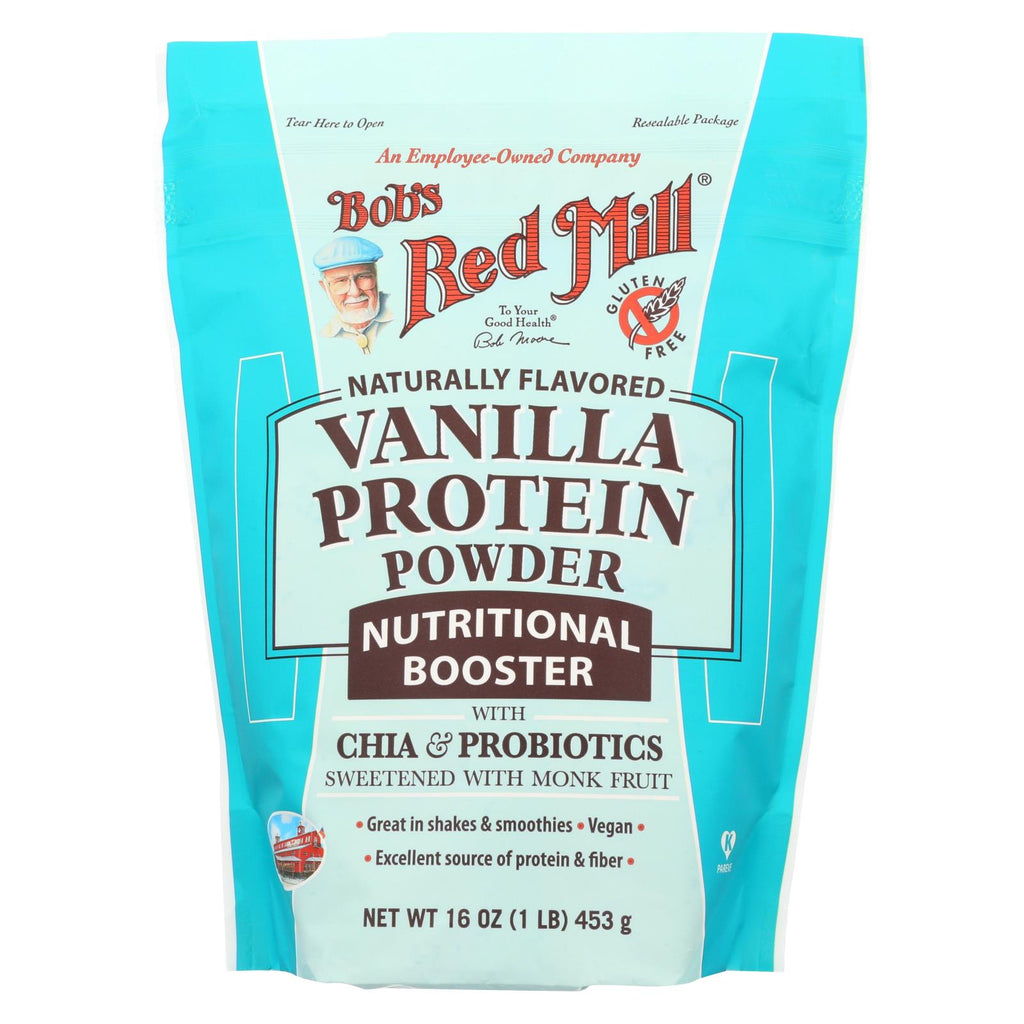 Bob's Red Mill - Vanilla Protein Powder Nutritional Booster - 16 Oz - Case Of 4