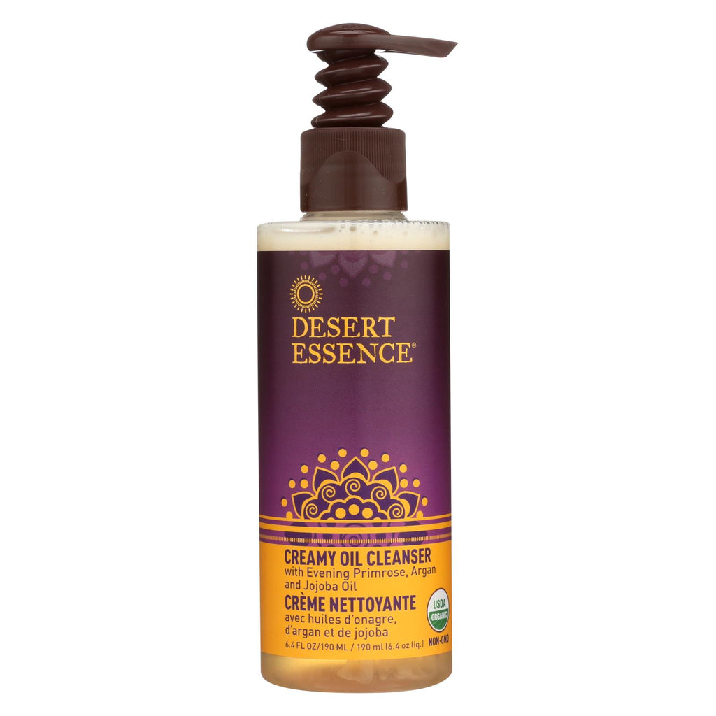 Desert Essence - Creamy Oil Cleanser - 6.4 Fl Oz.