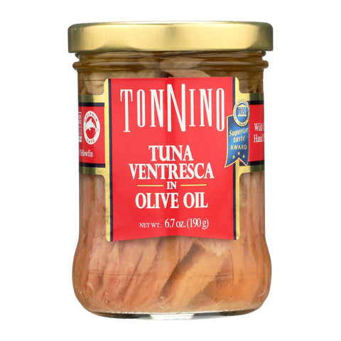 Tonnino Tuna Ventresca - Olive Oil - Case Of 6 - 6.7 Oz.