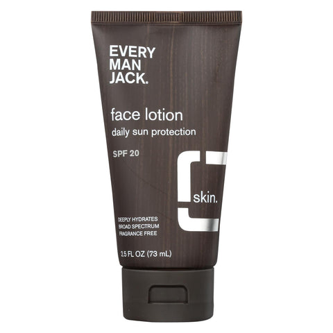 Every Man Jack Face Lotion - Spf 15 - 2.5 Oz.