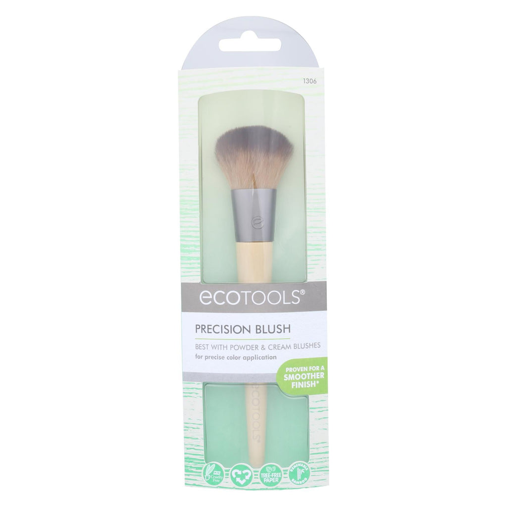 Eco Tool Precision Blush Makeup Brush - Case Of 2 - 1 Count