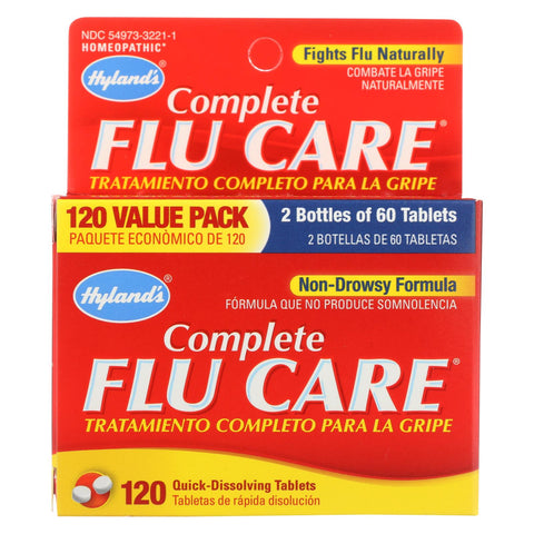 Hyland's Homeopathic Complete Flu Care

 - 120 Tablets