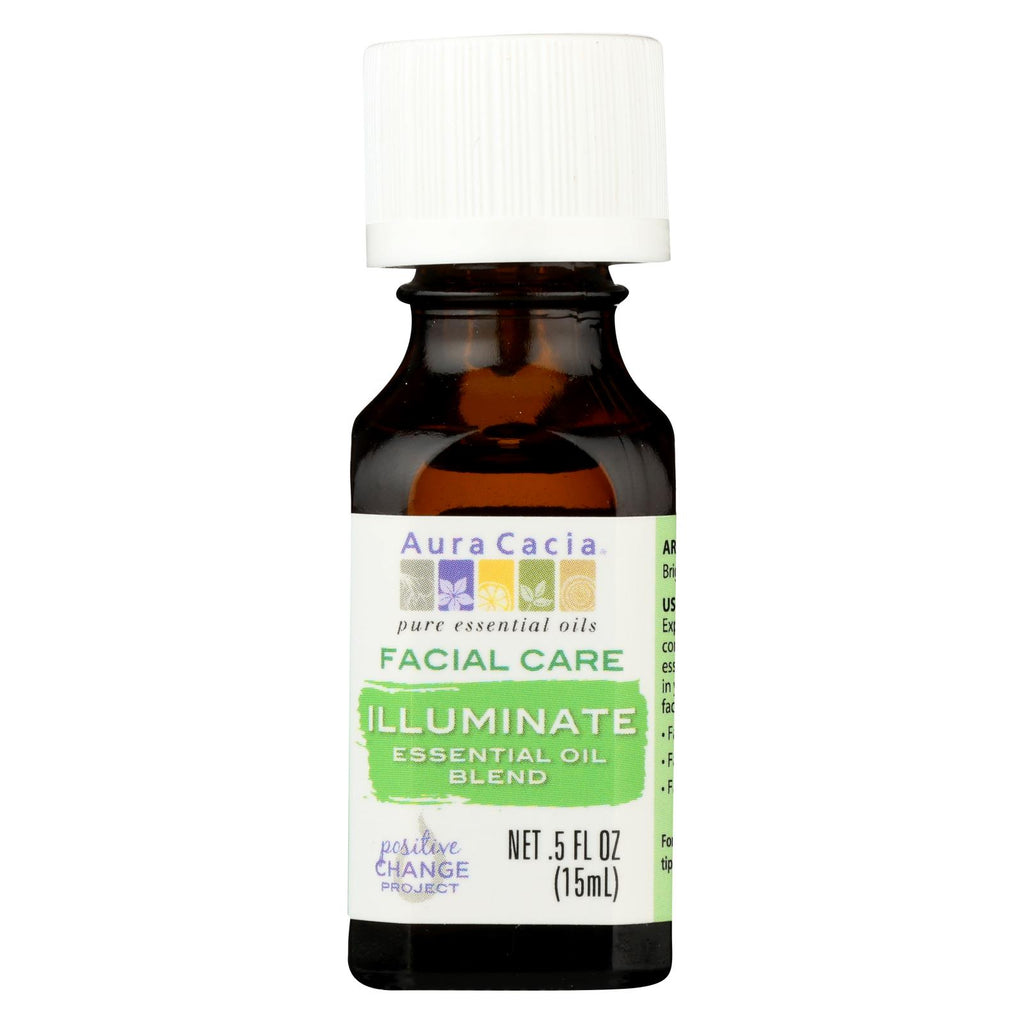 Aura Cacia - Essential Oil Blend - Illuminate - 0.5 Fl Oz.