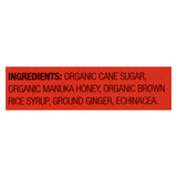 Wedderspoon Drops - Organic - Manuka - 15+ - Ginger - 4 Oz