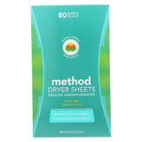 Method Dryer Sheets - Beach Sage - Case Of 6 - 80 Count