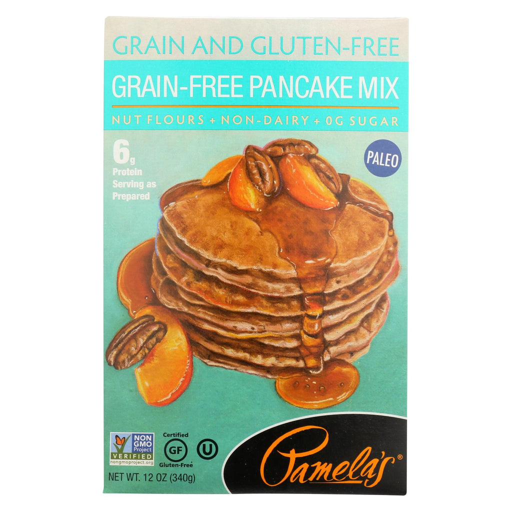 Pamela's Products - Grain-free Mix - Pancake - Case Of 6 - 12 Oz.