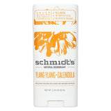 Schmidt's Natural Deodorant Stick - Ylang - Ylang + Calendula - 3.25 Oz.