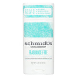 Schmidt's Natural Deodorant Stick - Fragrance Free - 3.25 Oz.