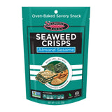 Seapoint Farms Seaweed Crisps - Almond Sesame - Case Of 12 - 1.2 Oz.