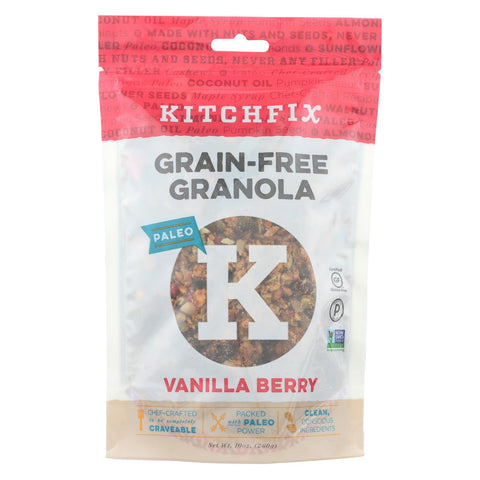 Kitchfix Granola - Vanilla Berry - Case Of 6 - 10 Oz