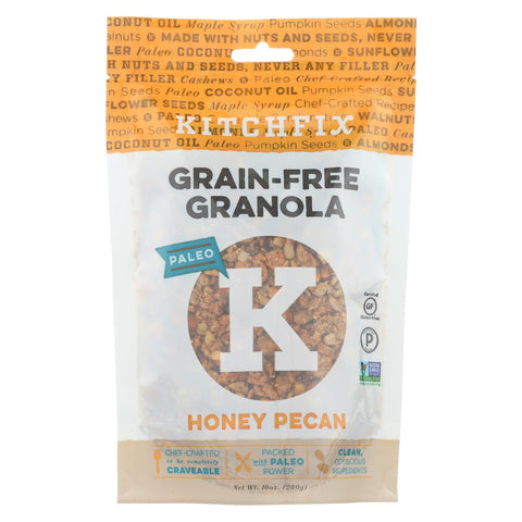 Kitchfix Granola - Honey Pecan - Case Of 6 - 10 Oz