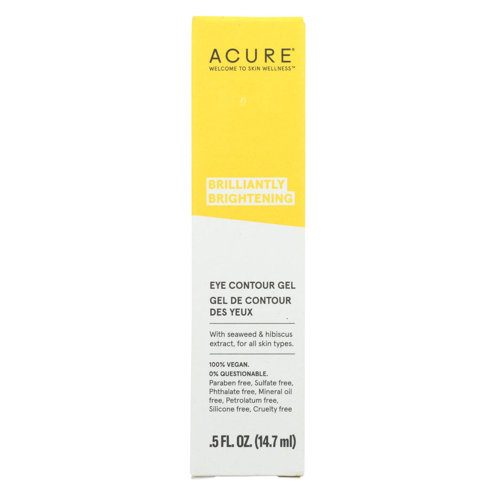 Acure - Gel - Eye Contour - .5 Fl Oz