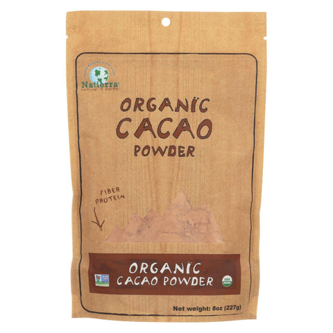 Natierra Organic Cacao Powder - Case Of 6 - 8 Oz