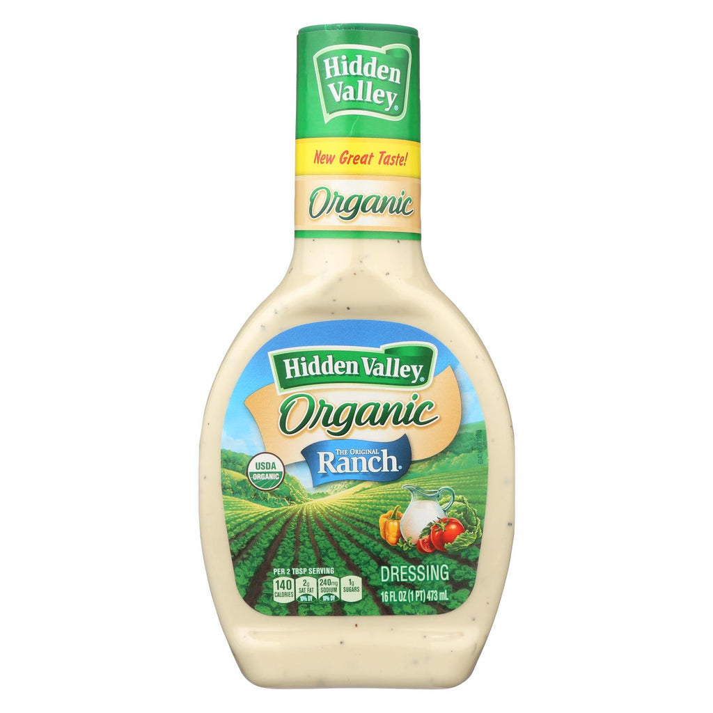 Hidden Valley Organic Ranch - Original - Case Of 6 - 16 Fl Oz.