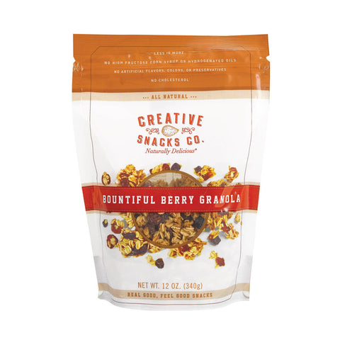 Creative Snacks - Granola - Bountiful Berry - Case Of 6 - 12 Oz