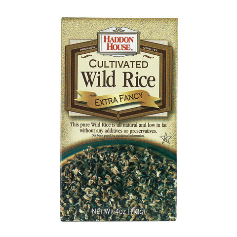 Haddon House Wild Rice - Extra Fancy - Case Of 12 - 4 Oz