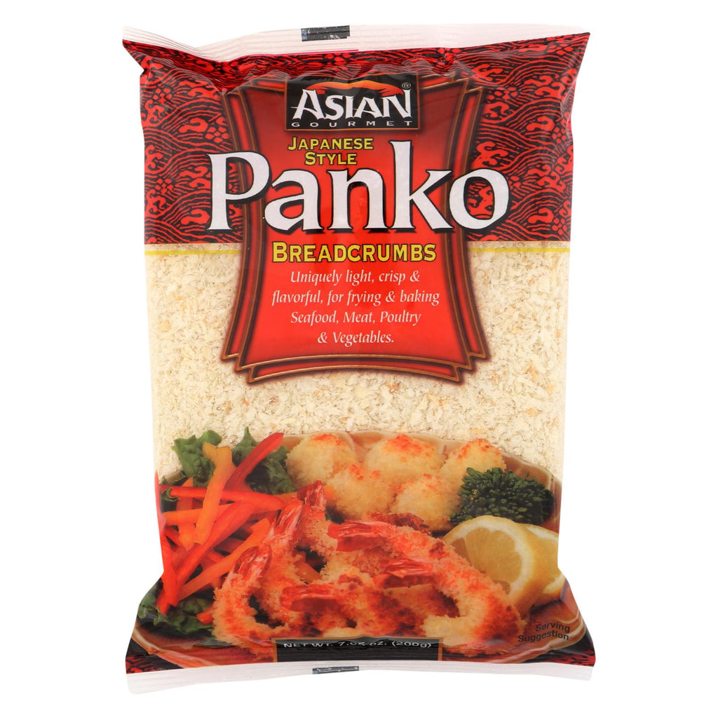 Asian Gourmet Bread Crumbs - Panko - Case Of 12 - 7.05 Oz