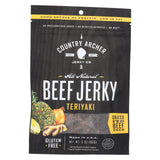 Country Archer Beef Jerky - Teriyaki - Case Of 12 - 3 Oz