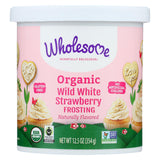 Wholesome Sweeteners Organic Frosting - White Strawberry - Case Of 6 - 12.5 Oz