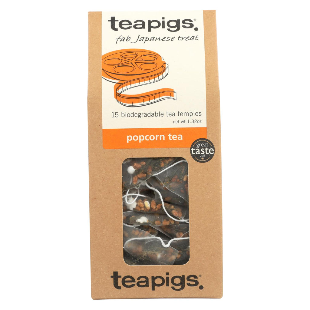 Teapigs Tea - Popcorn - Case Of 6 - 15 Count