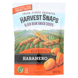 Calbee Snapea Crisp - Black Bean Crisps - Habanero - Case Of 12 - 3 Oz