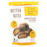 Sulpice Better Bites Bites - Milk Chocolate Peanut Butter - Case Of 6 - 4.5 Oz