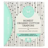 The Honest Company Cotton Tampon - Plant Based - Regular - 16 Count