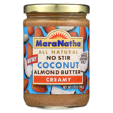 Maranatha Natural Foods Coconut Almond Butter - Creamy - No Stir - Case Of 6 - 12 Oz