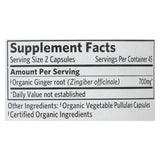 Organic India Organic Herbal Supplement -ginger - 90 Vcap