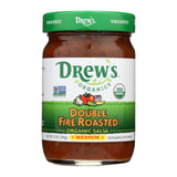 Drew's Organics Double Fire Roasted Salsa - 12 Oz. - Case Of 6