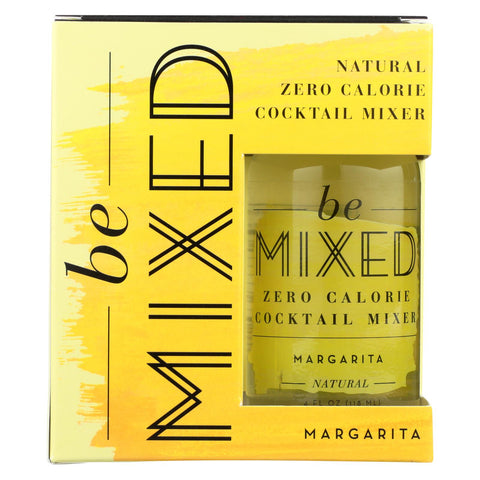 Be Mixed - Cocktail Mix - Margarita - Case Of 3 - 4-4 Fl Oz.