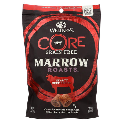 Wellness Core Dog Food - Marrow Roasts Hearty Beef Recipe - Case Of 8 - 8 Oz.