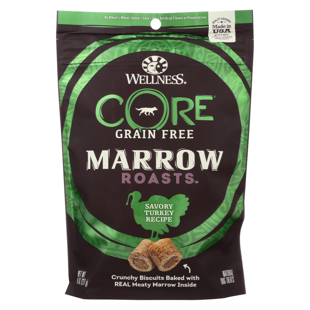 Wellness Core Dog Food - Marrow Roasts Savory Turkey Recipe - Case Of 8 - 8 Oz.