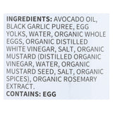 Chosen Foods Avocado Oil Mayo - Black Garlic - Case Of 6 - 12 Oz