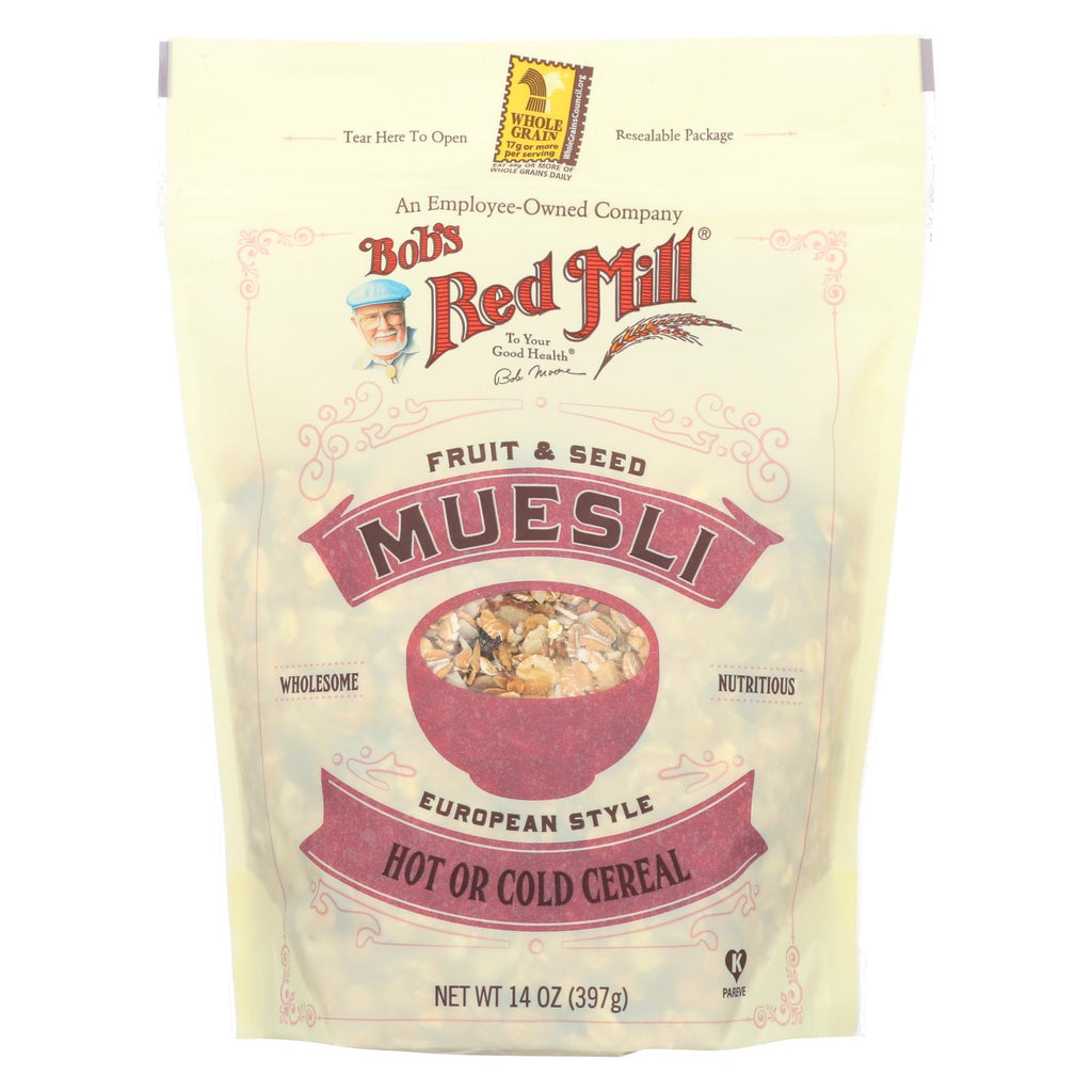 Bob's Red Mill - Cereal - Fruit & Seed Muesli - Case Of 4 - 14 Oz